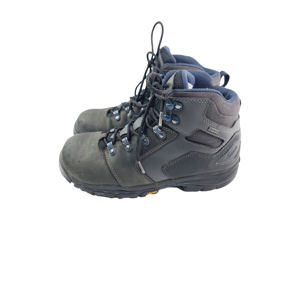 Danner Vicious 4.5 Hiking Boots For Men's, Size 9, Black/Blue Color.